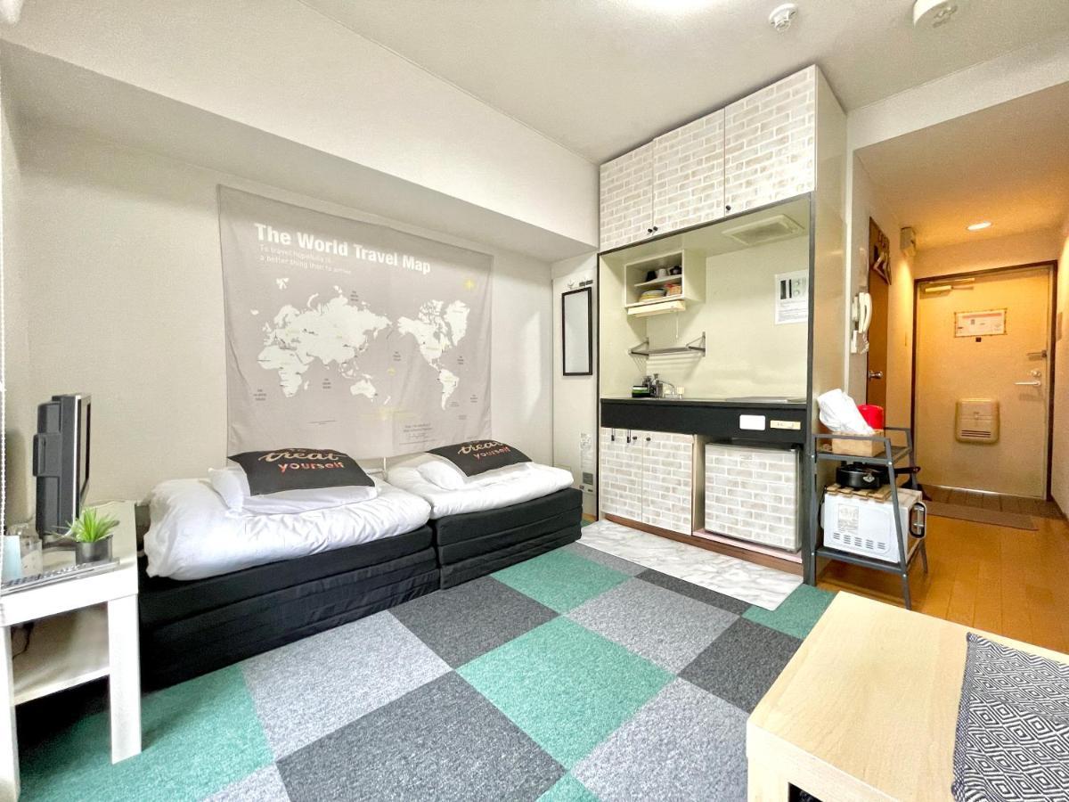Ferienwohnung Dotonbori House Ōsaka Exterior foto